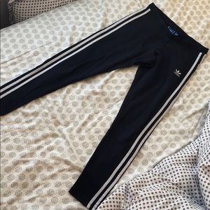 Adidas Leggings - Navy Blue